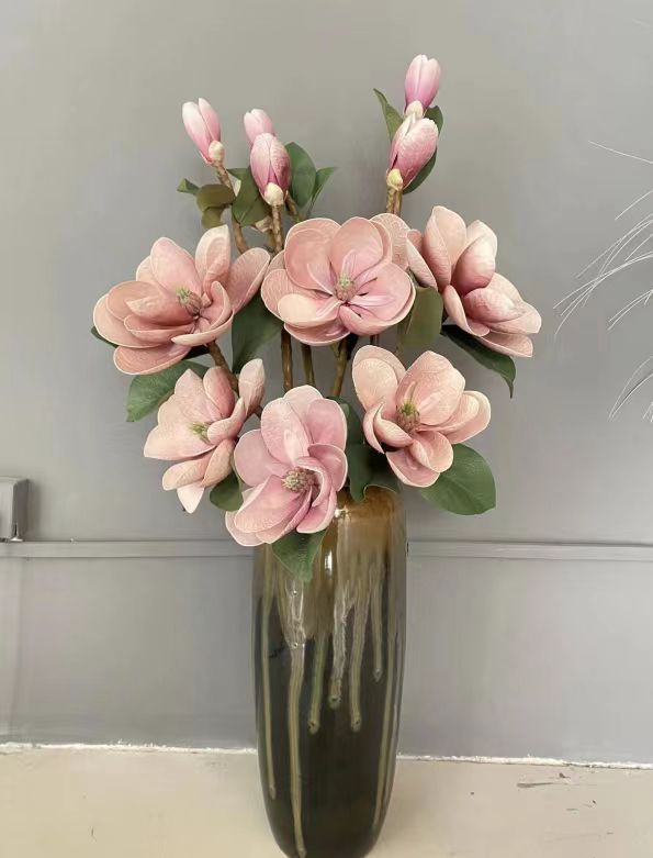 Faux Magnolia Flowers 