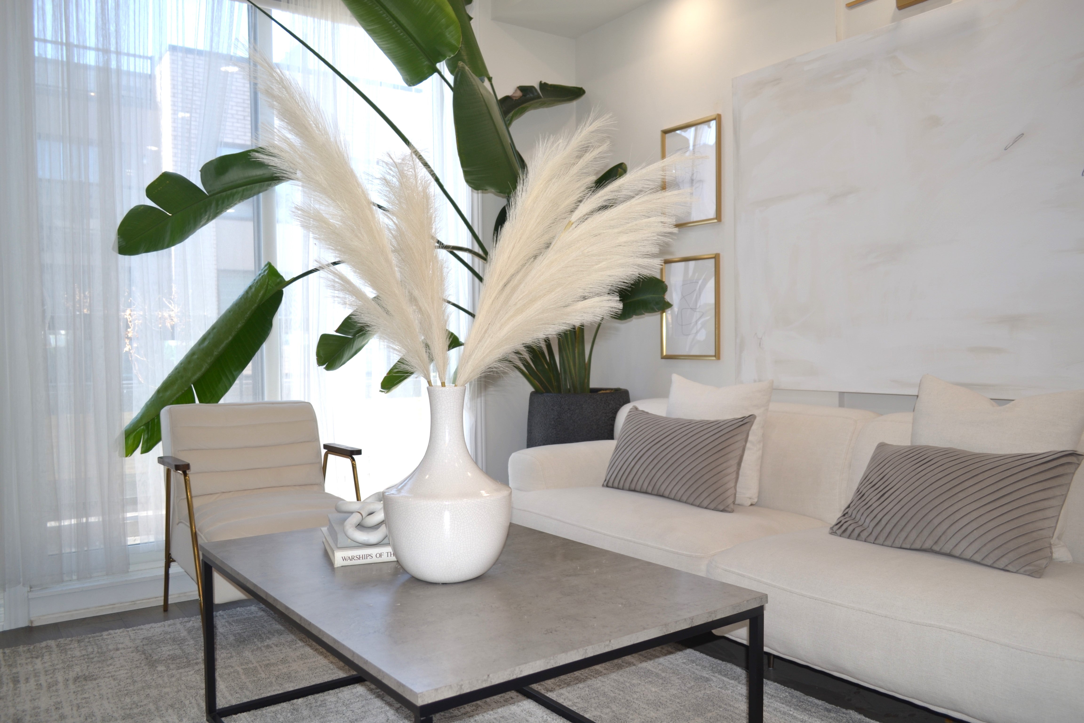 Large Artificial Pampas Grass 