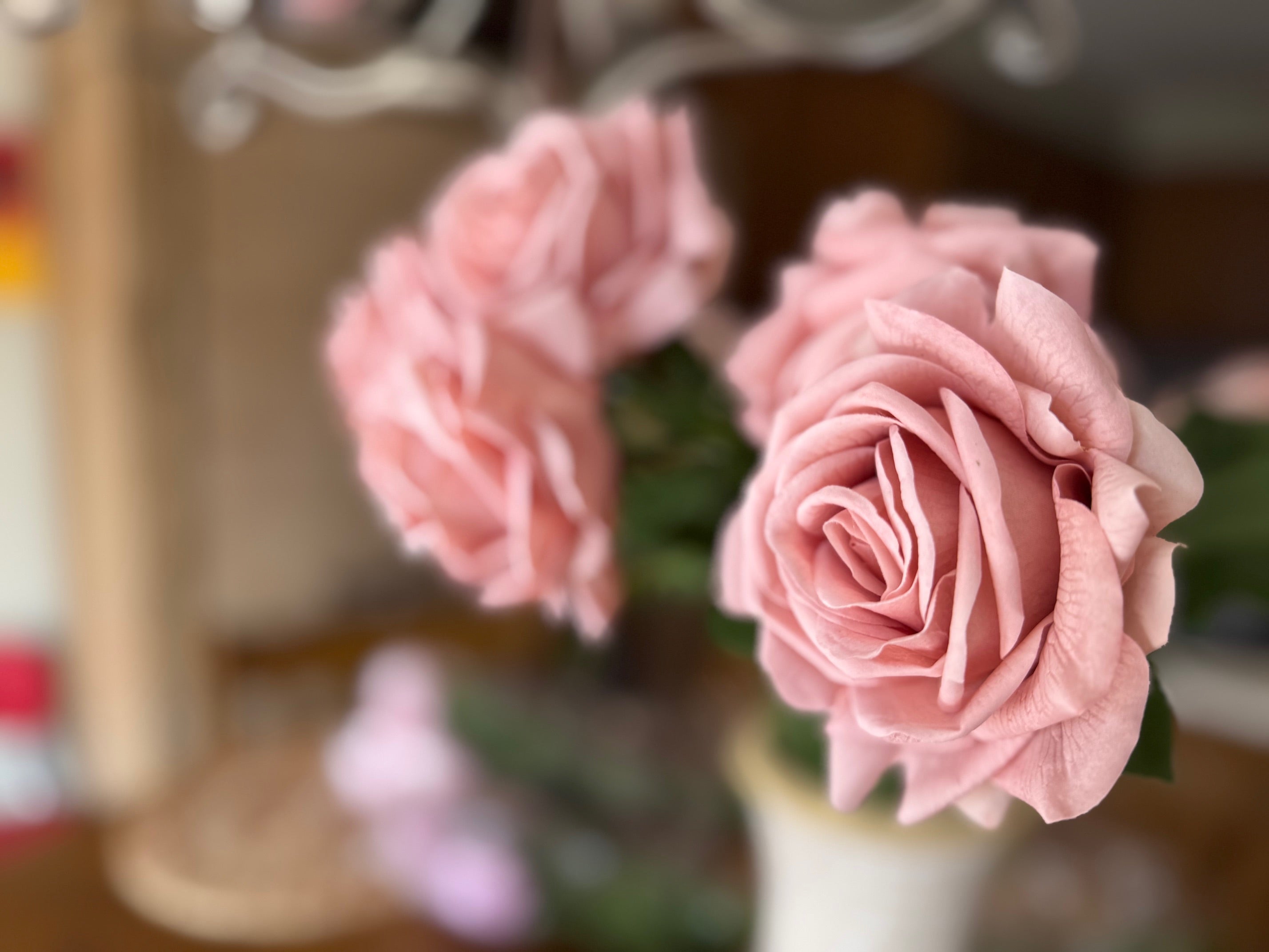 Artificial Roses for Decoration 