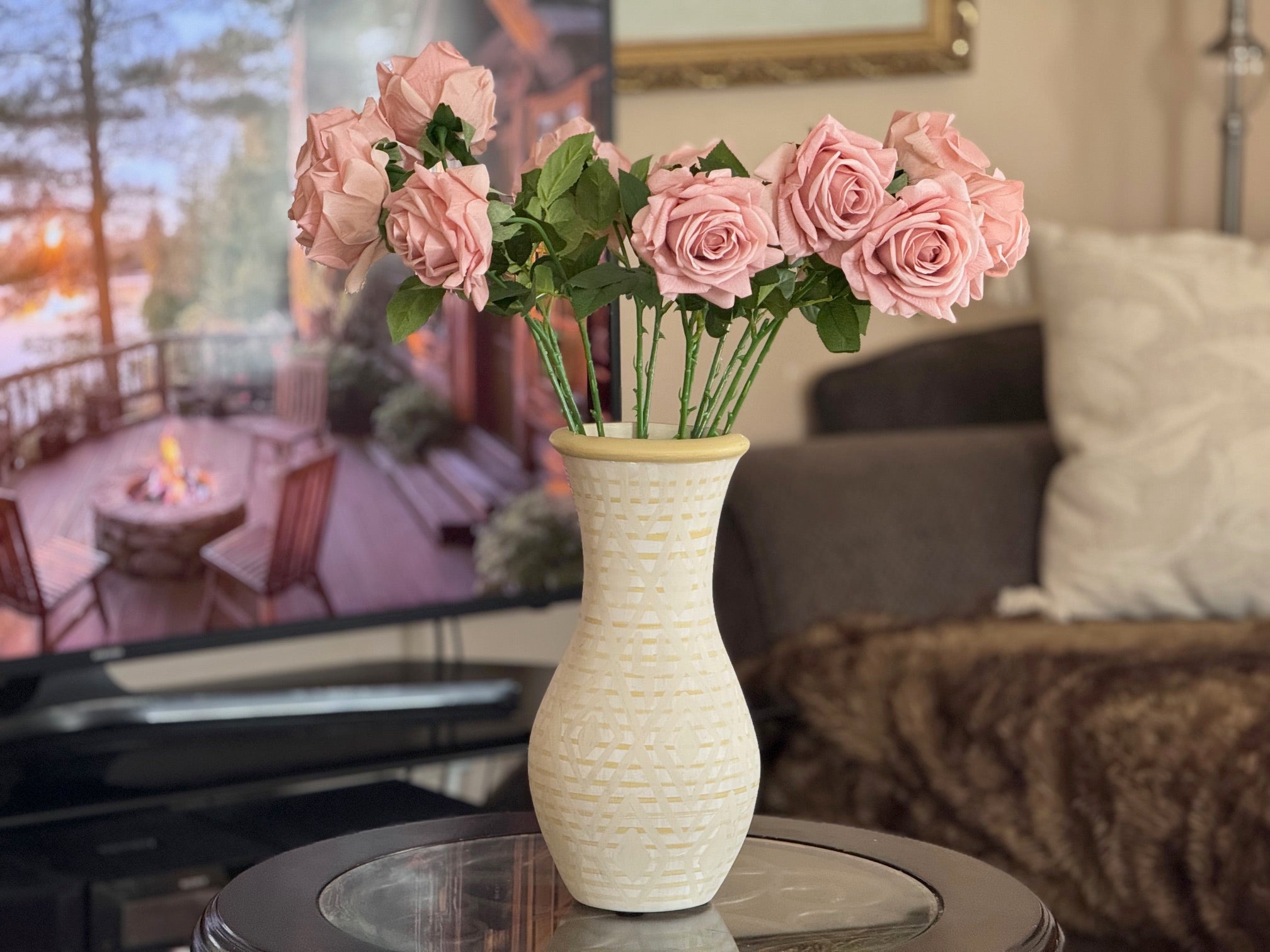 Artificial Roses for Decoration 