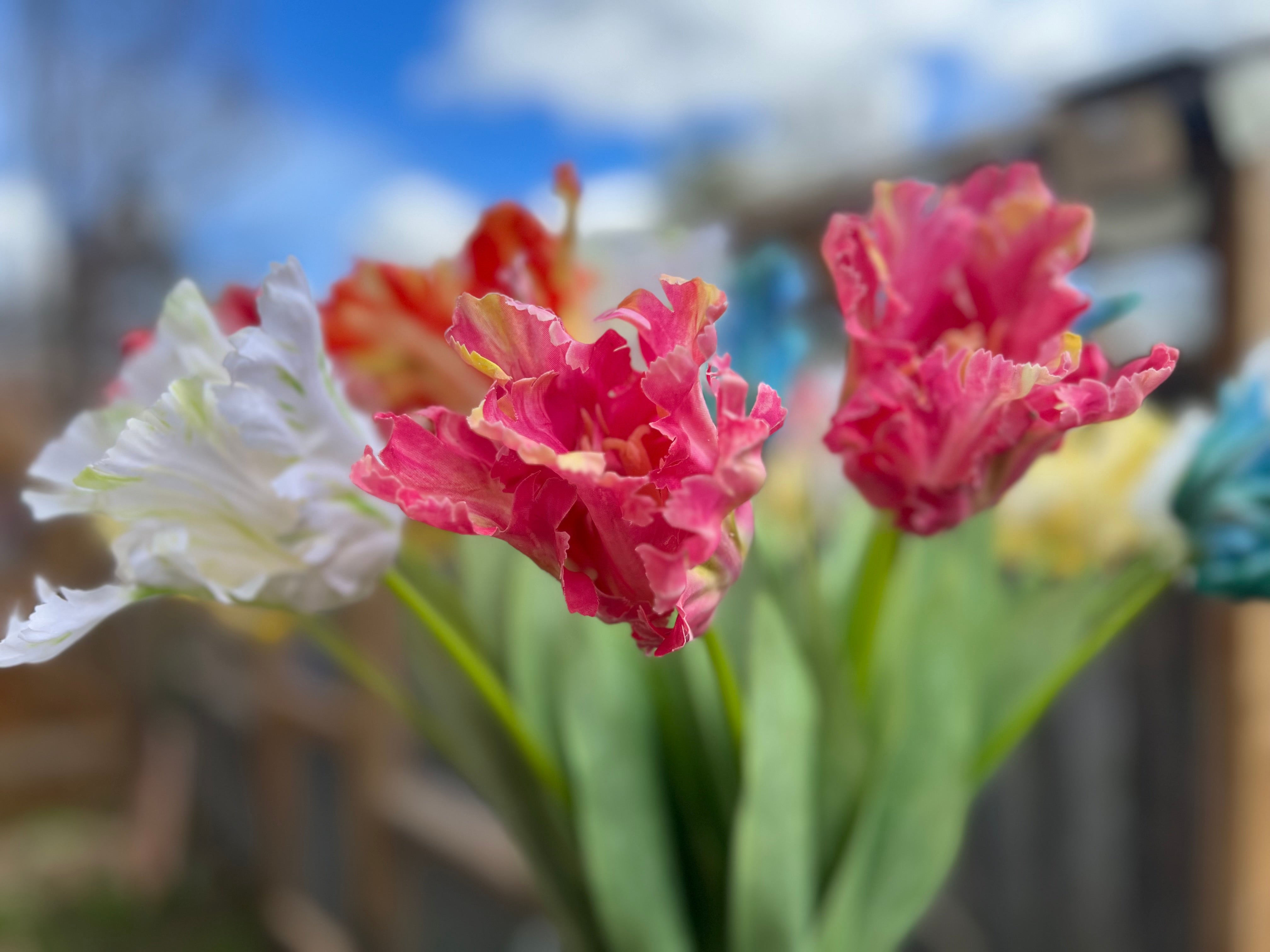 ARTIFICIAL PARROT TULIPS FLOWERS
