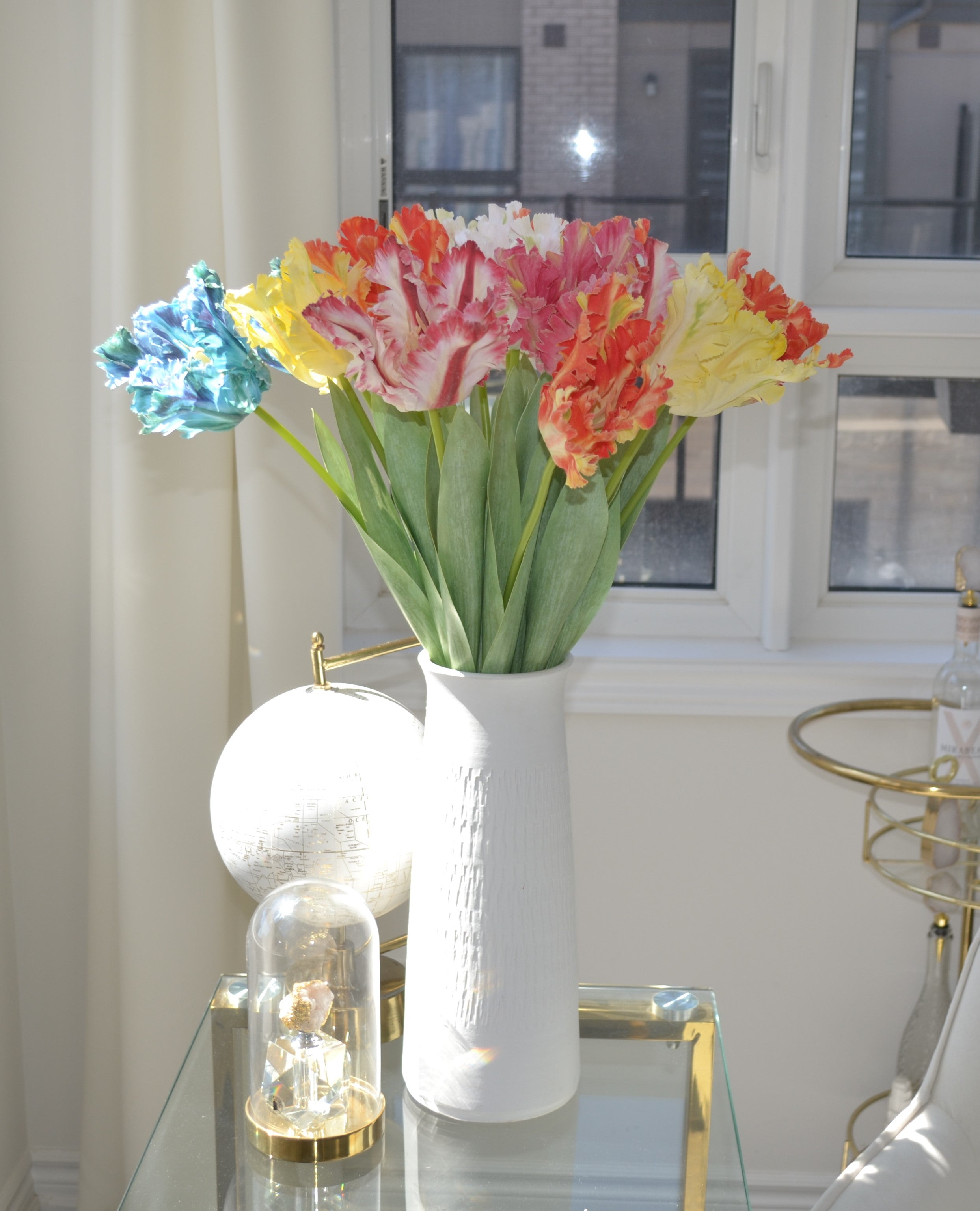 ARTIFICIAL PARROT TULIPS FLOWERS