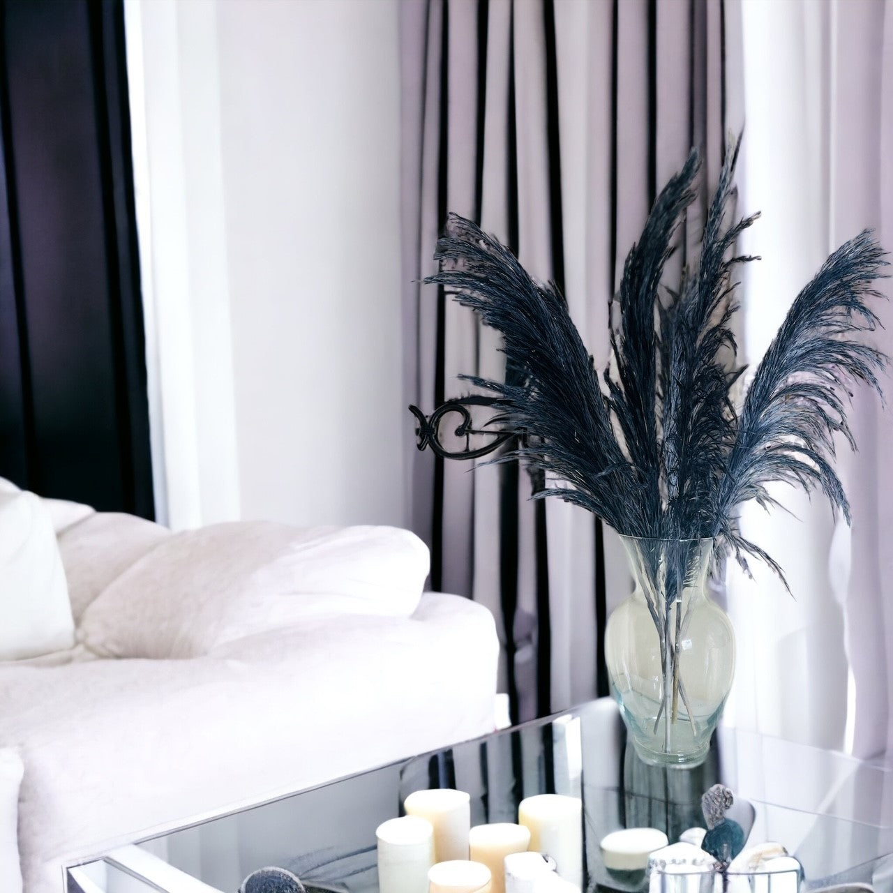 preserved silky chic pampas grass