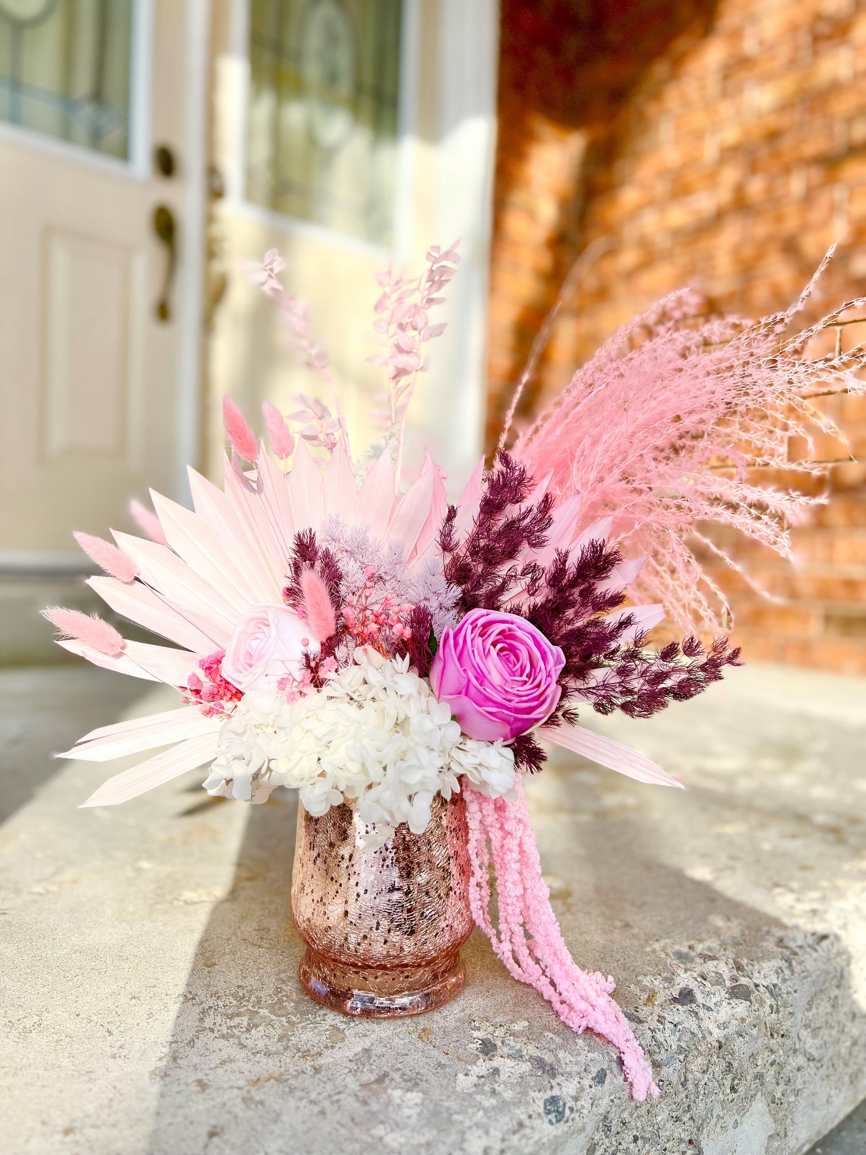 Pink Wedding Floral Arrangement