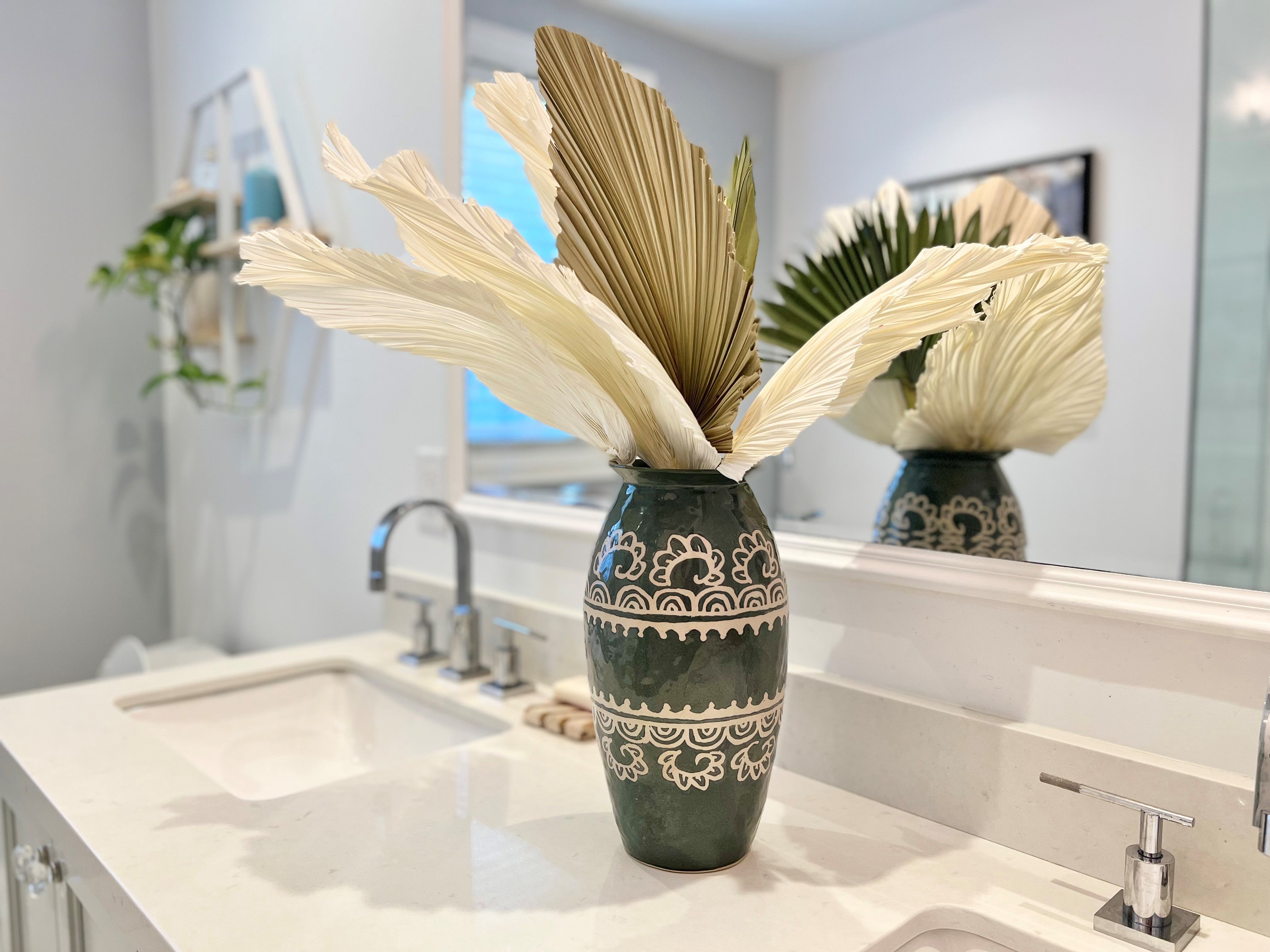 Boho Palm Fan Leaves